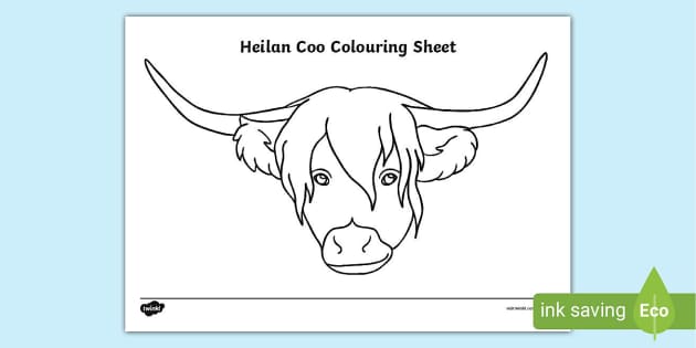 How to draw a simple highland w worksheet
