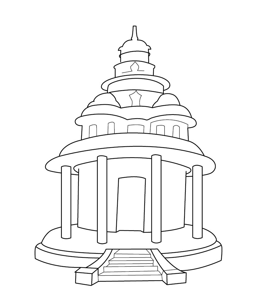 Hindu religious colouring book â monkey pen store