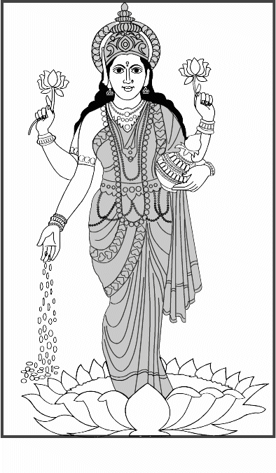 Diwali coloring pages