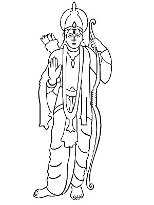 Diwali coloring pages