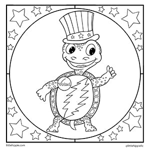 Grateful coloring pages â little hippie