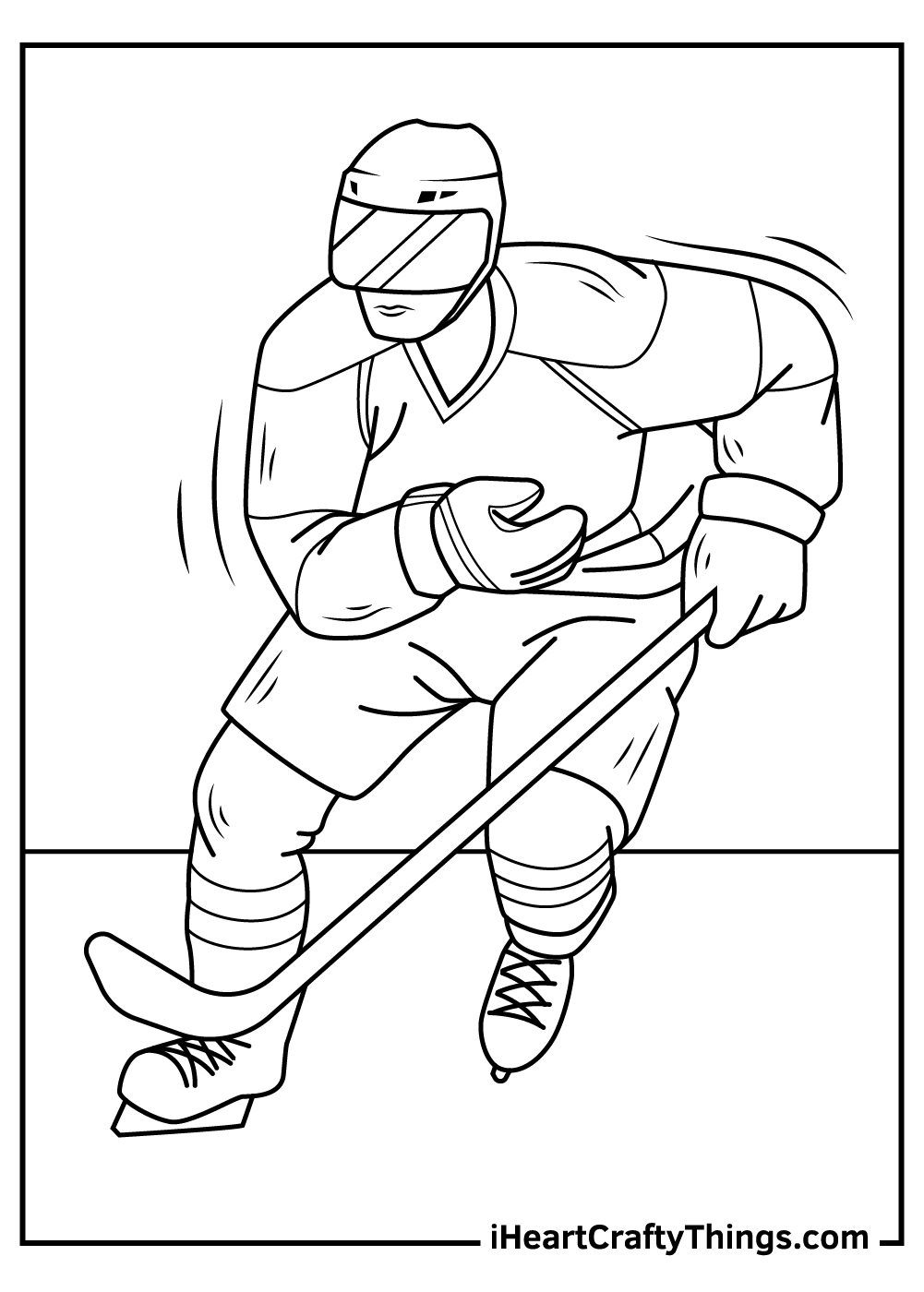 Nhl coloring pages free printables