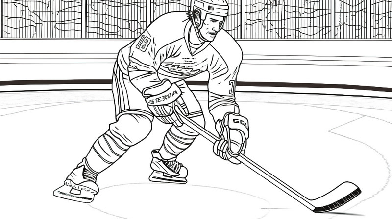 Ice hockey player coloring pages free printable backgrounds jpg free download