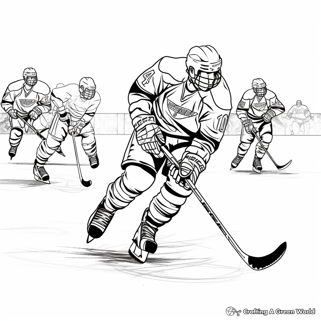 Sports coloring pages