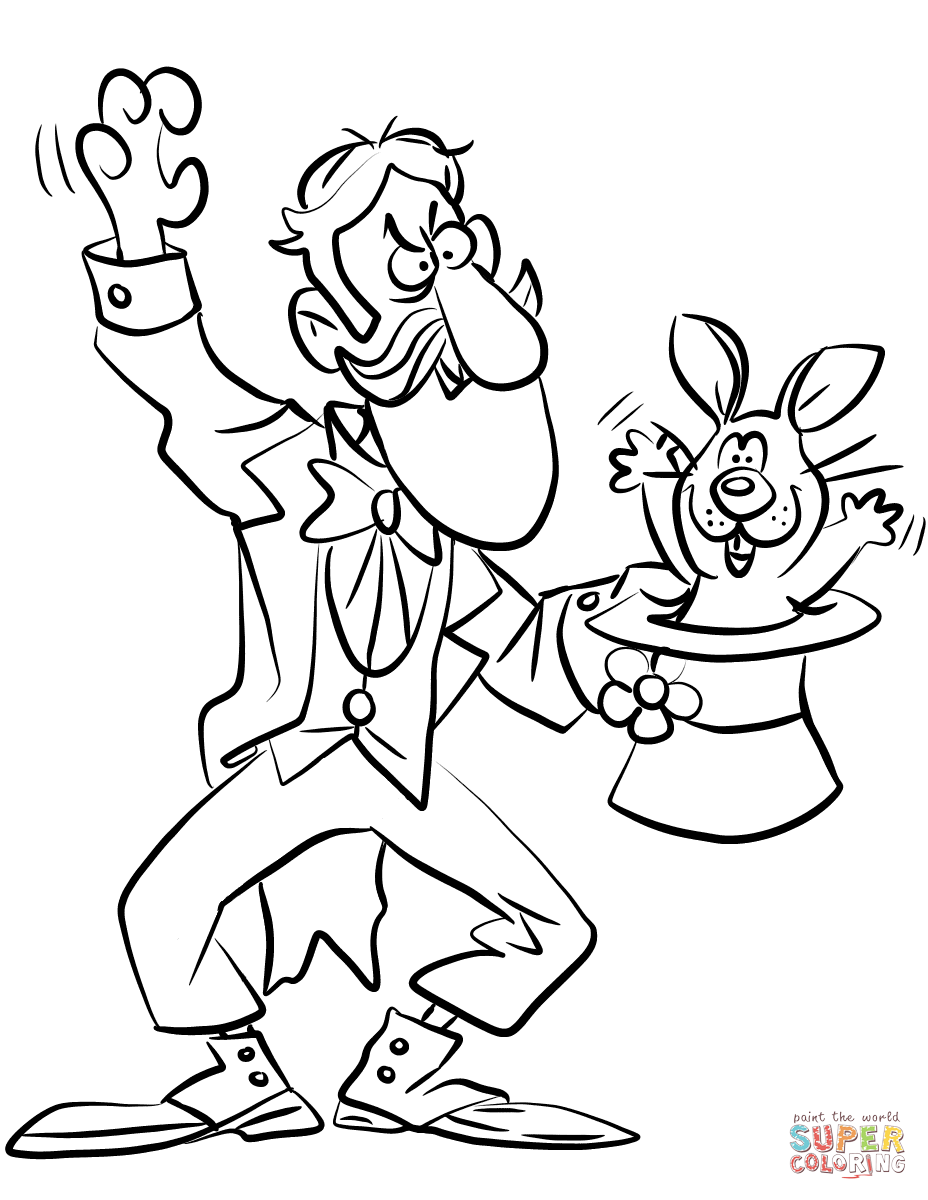 Professor hinkle and hocus pocus coloring page free printable coloring pages