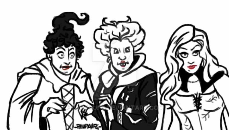 Hocus pocus by paupaufg on deviantart halloween stencils coloring pages hocus pocus