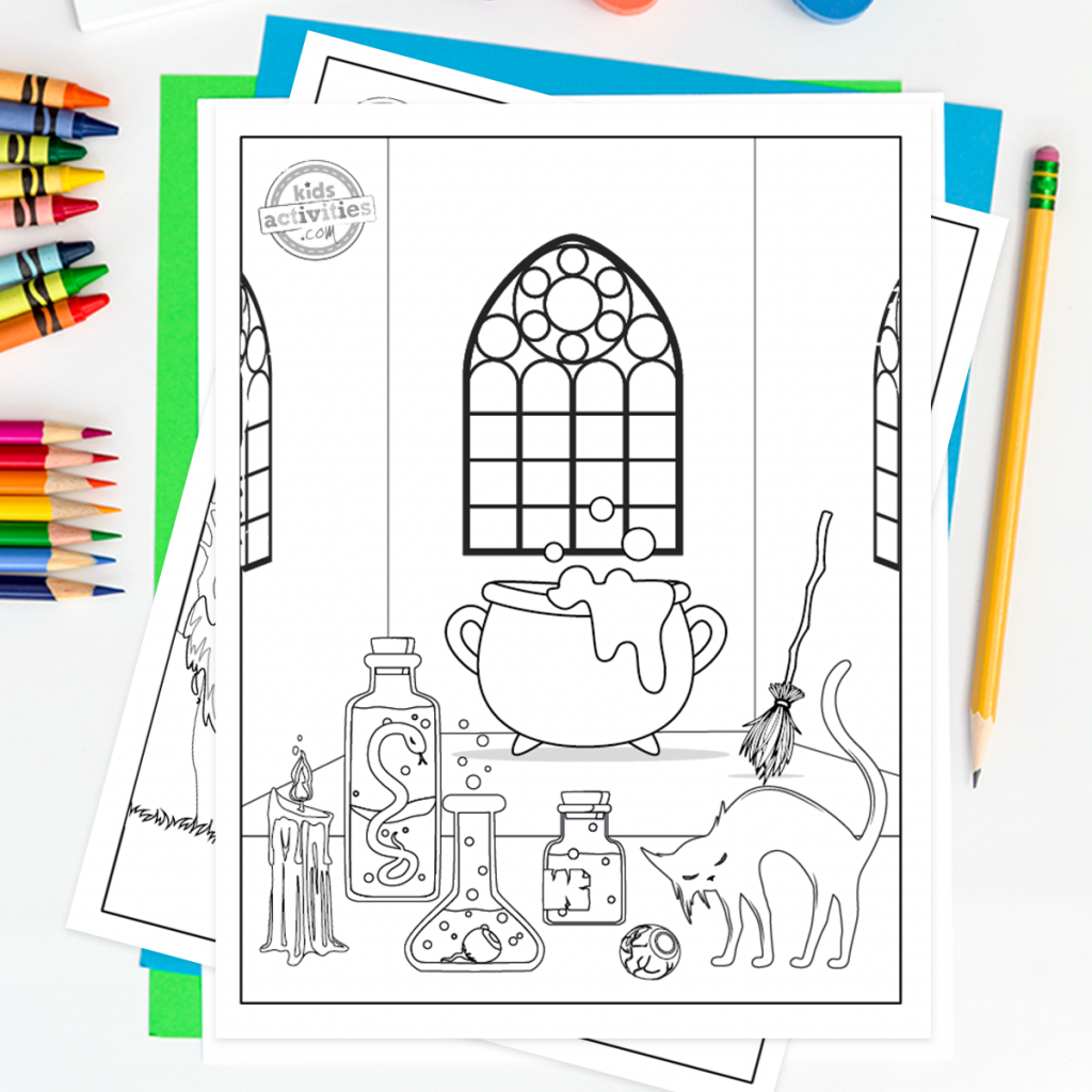 Free halloween coloring pages for kids kids activities blog