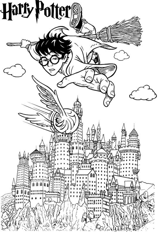 Harry potter hogwarts castle coloring page harry potter coloring pages harry potter coloring book harry potter colors