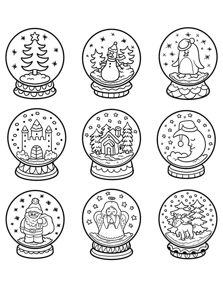 Christmas coloring pages for kids christmas stickers printable christmas coloring pages christmas colors