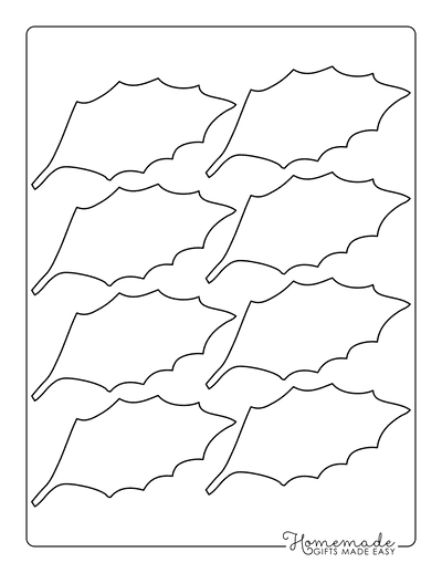 Free leaf templates