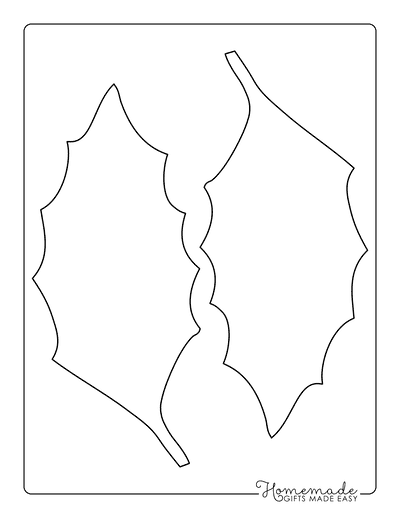 Free leaf templates