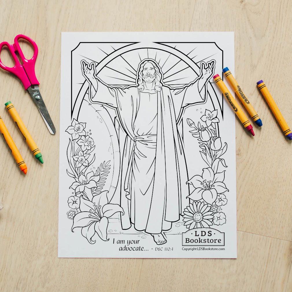 Free easter coloring page