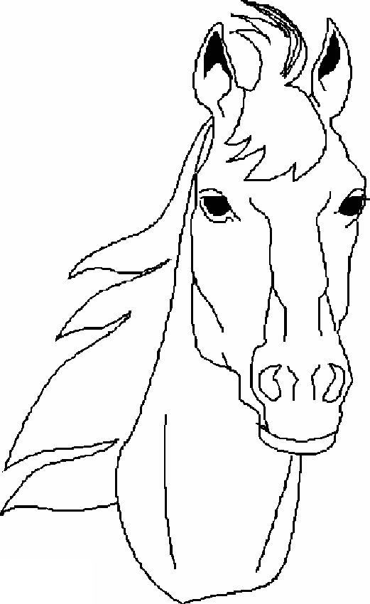 Horse head coloring pages sketch coloring page horse coloring horse coloring pages horse head drawing