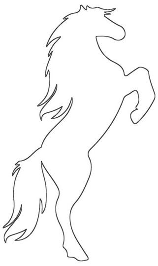 Horse coloring pages spirited horse outlines coloring pages horse coloring pages horse outline horse coloring