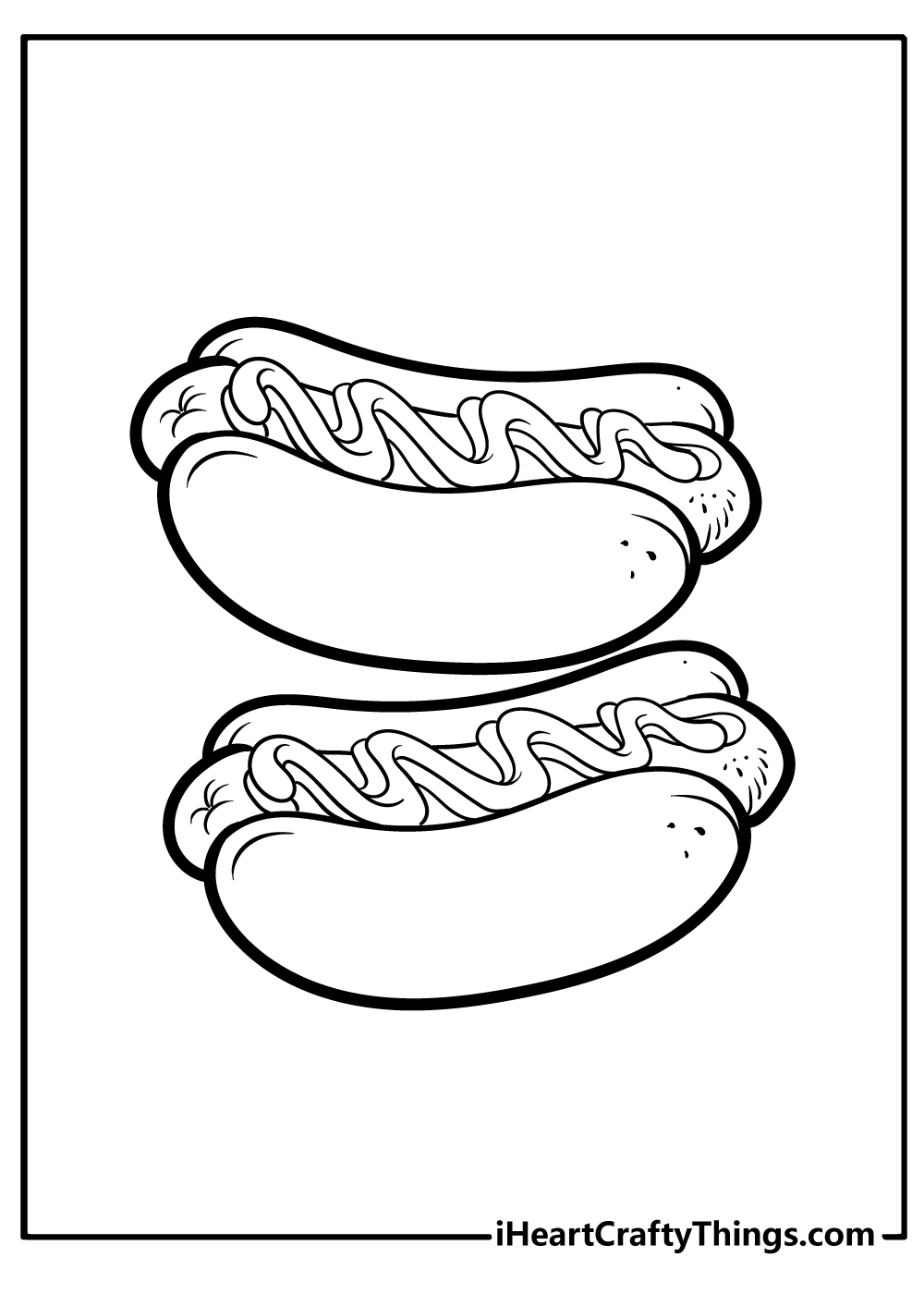 Food coloring pages free printables