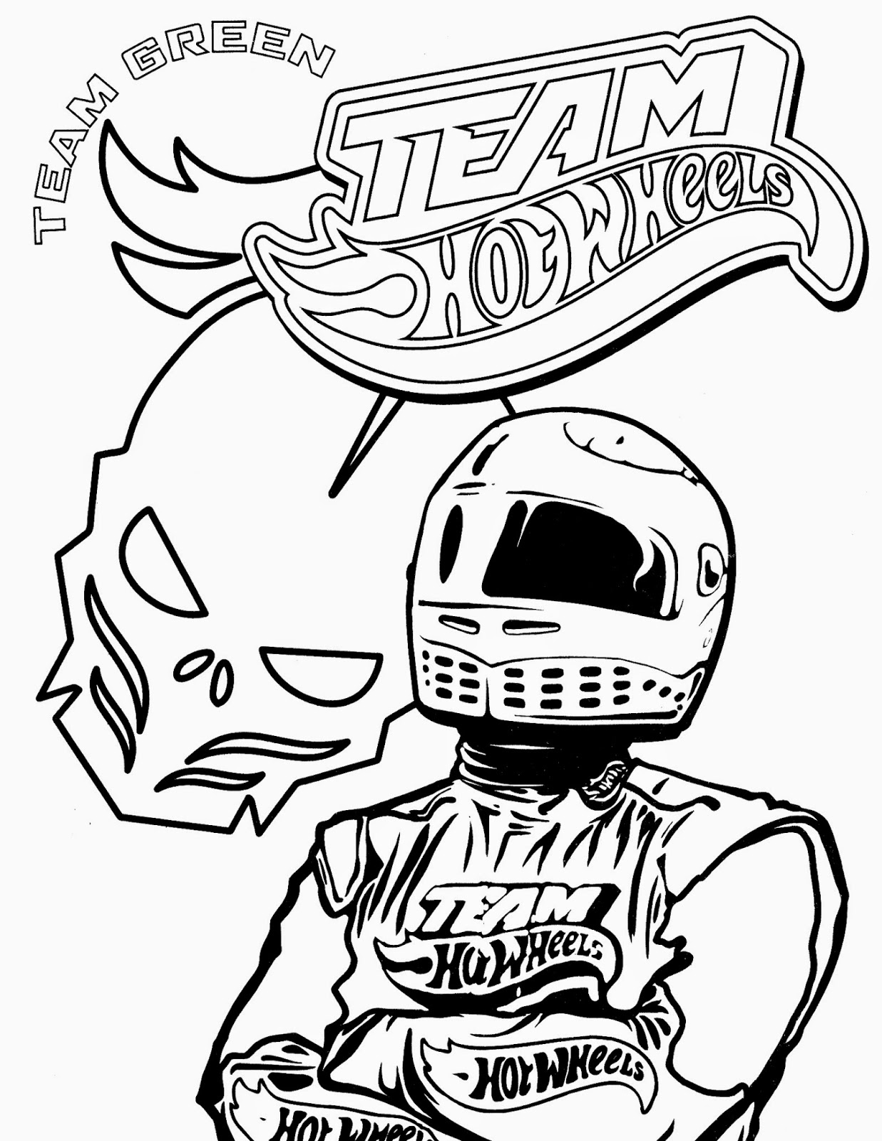 Hot wheels racing league hot wheels coloring pages