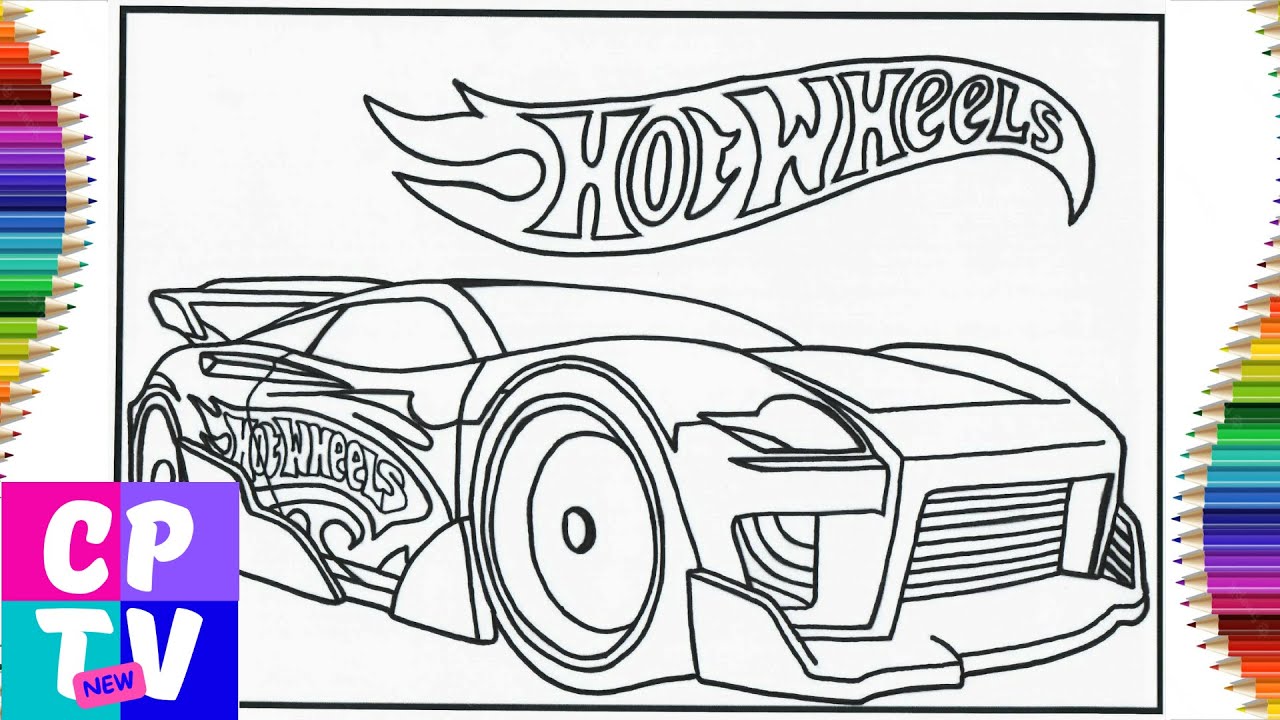 Hot wheels coloring pageshot wheels bannerdisfigure