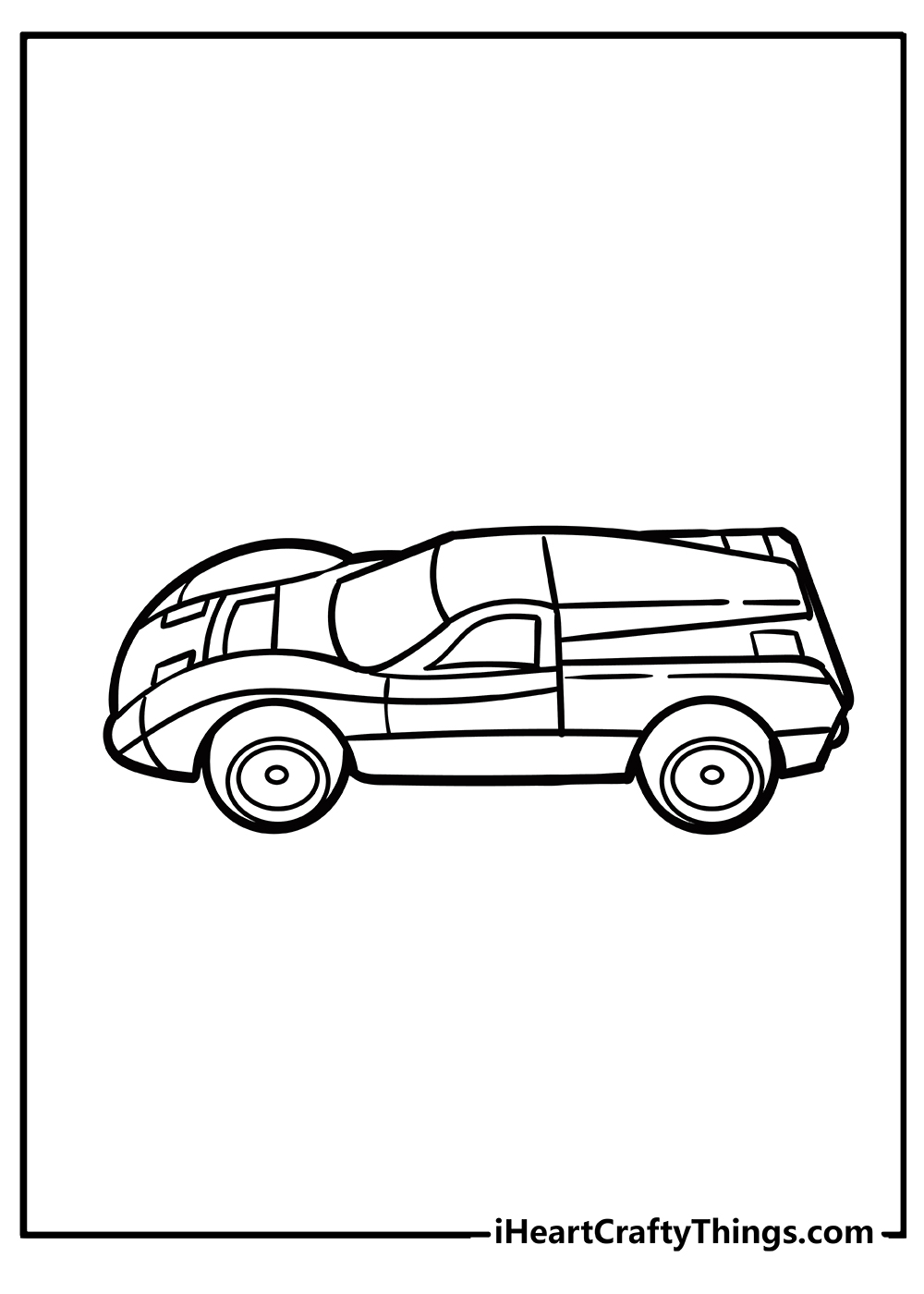 Hot wheels coloring pages free printables