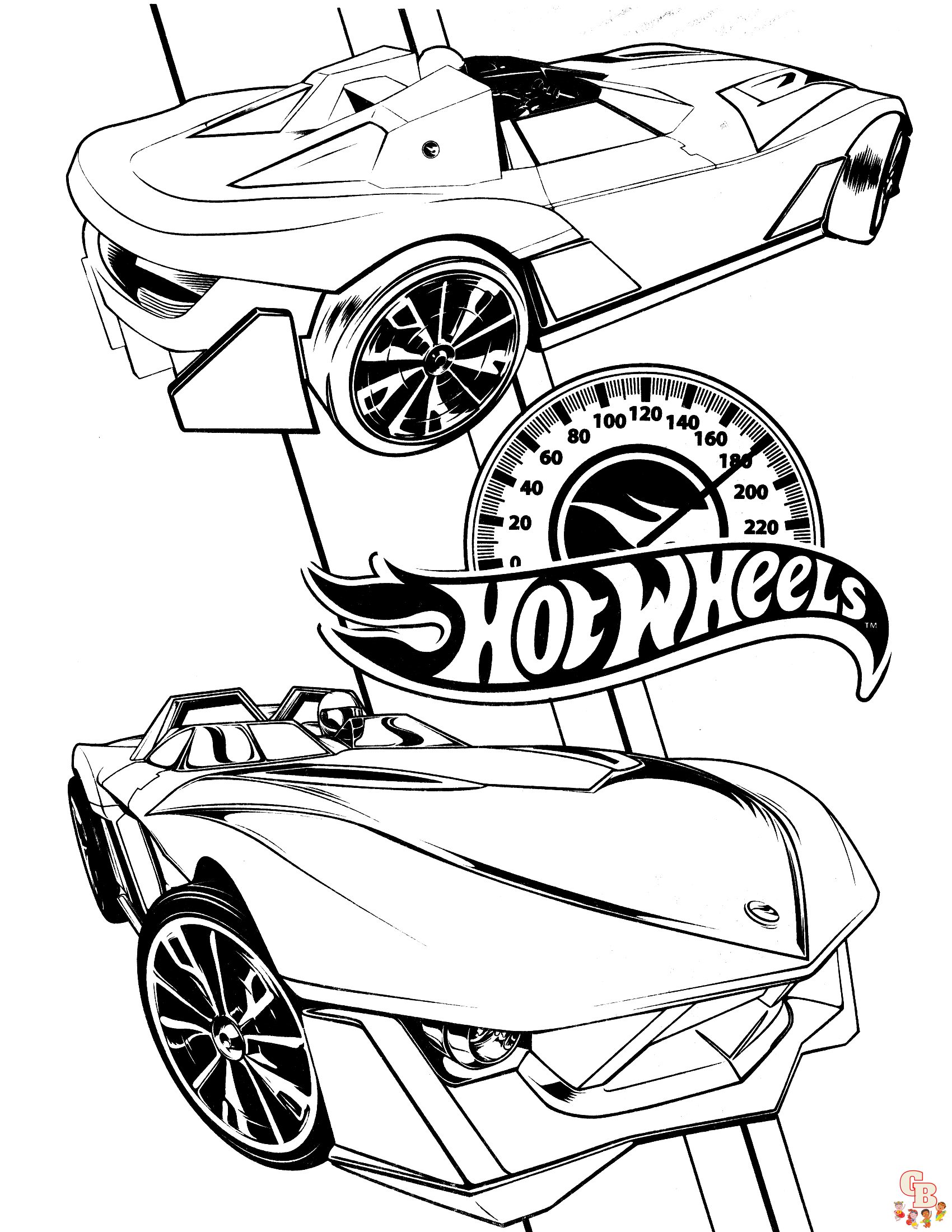 Hot wheels coloring pages fun and free printable sheets for kids