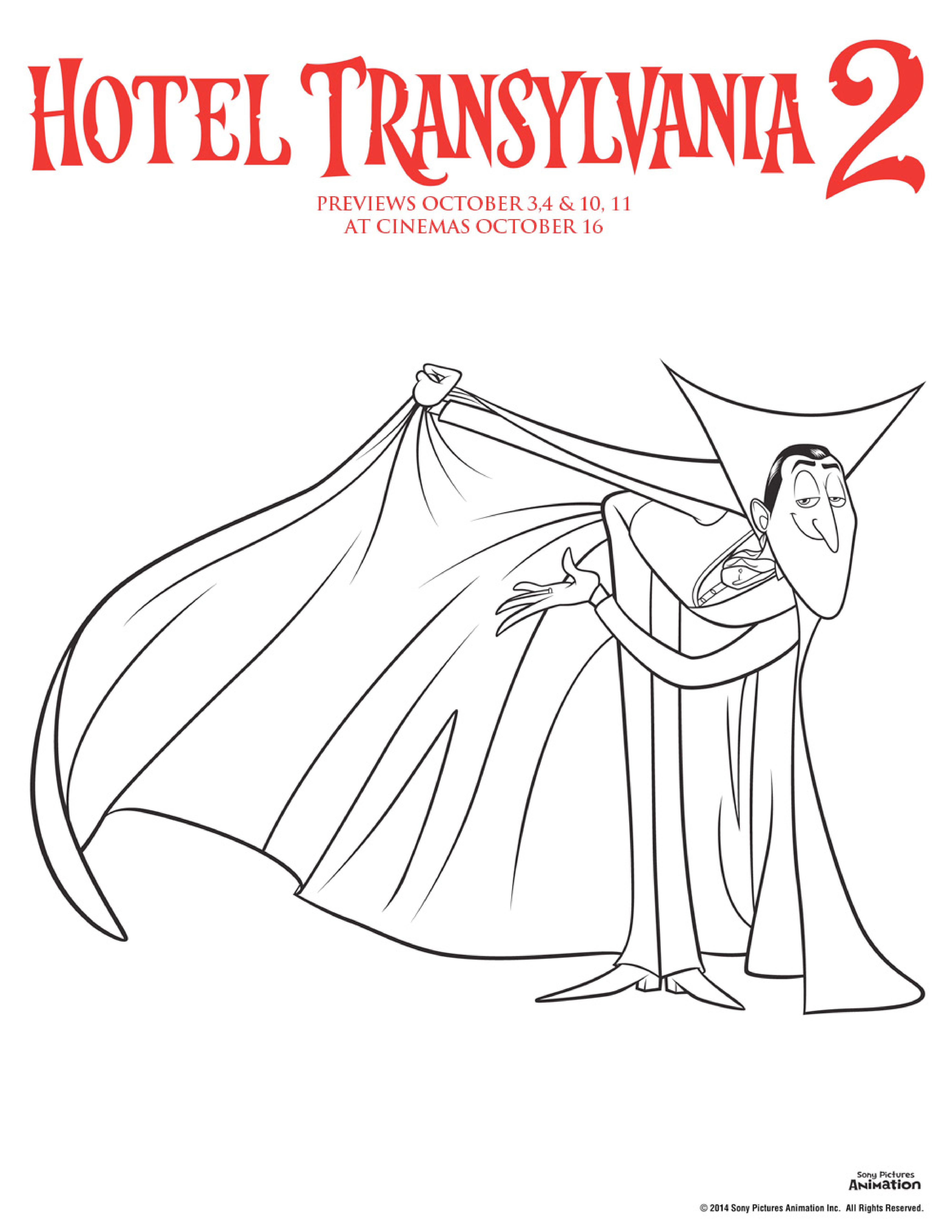 Hotel transylvania louring pages