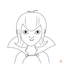 Fun and free hotel transylvania coloring pages for kids