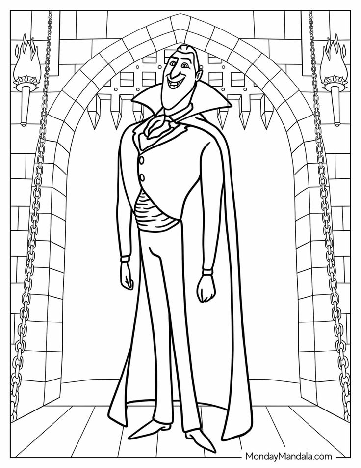 Hotel transylvania coloring pages free pdf printables hotel transylvania coloring pages transylvania