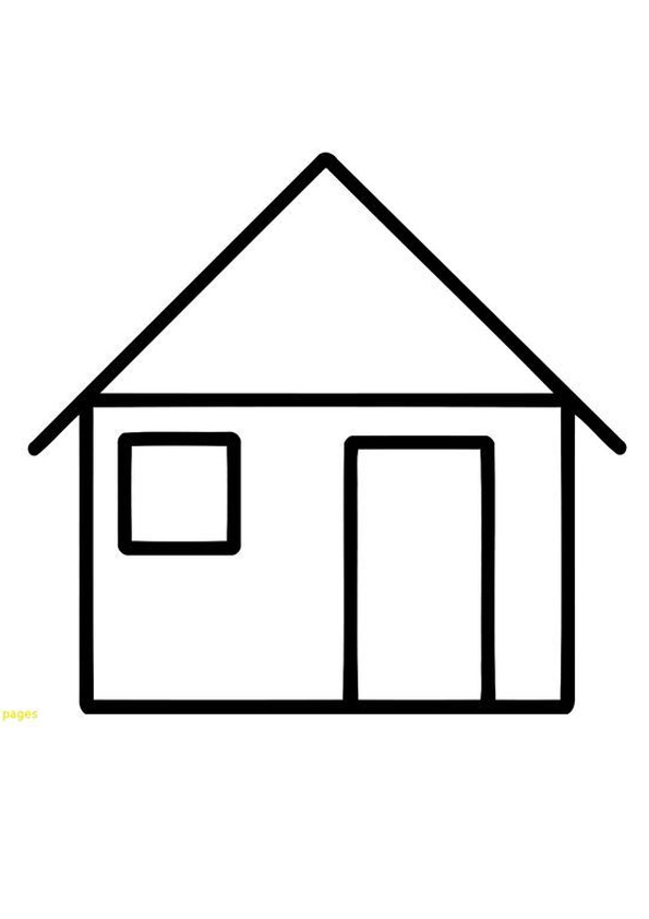Coloring pages house coloring pages for toddlers