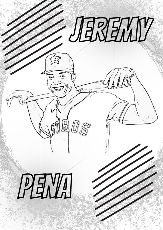 Astros coloring pages