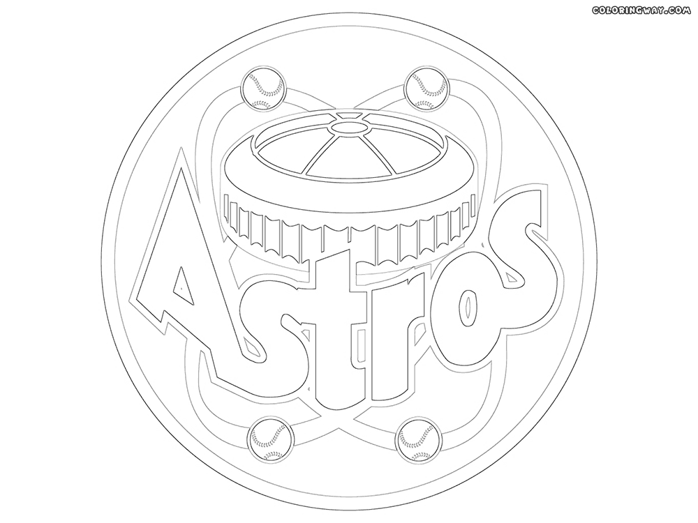 Mlb logos coloring pages coloring pages to download and print