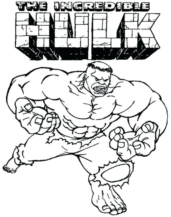 Hulk coloring pages pdf ideas