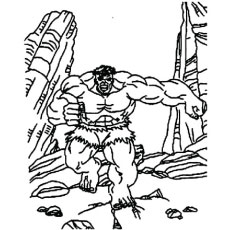 Popular hulk coloring pages for toddler