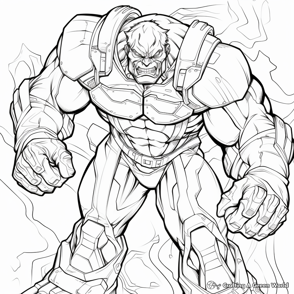 Hulk coloring pages