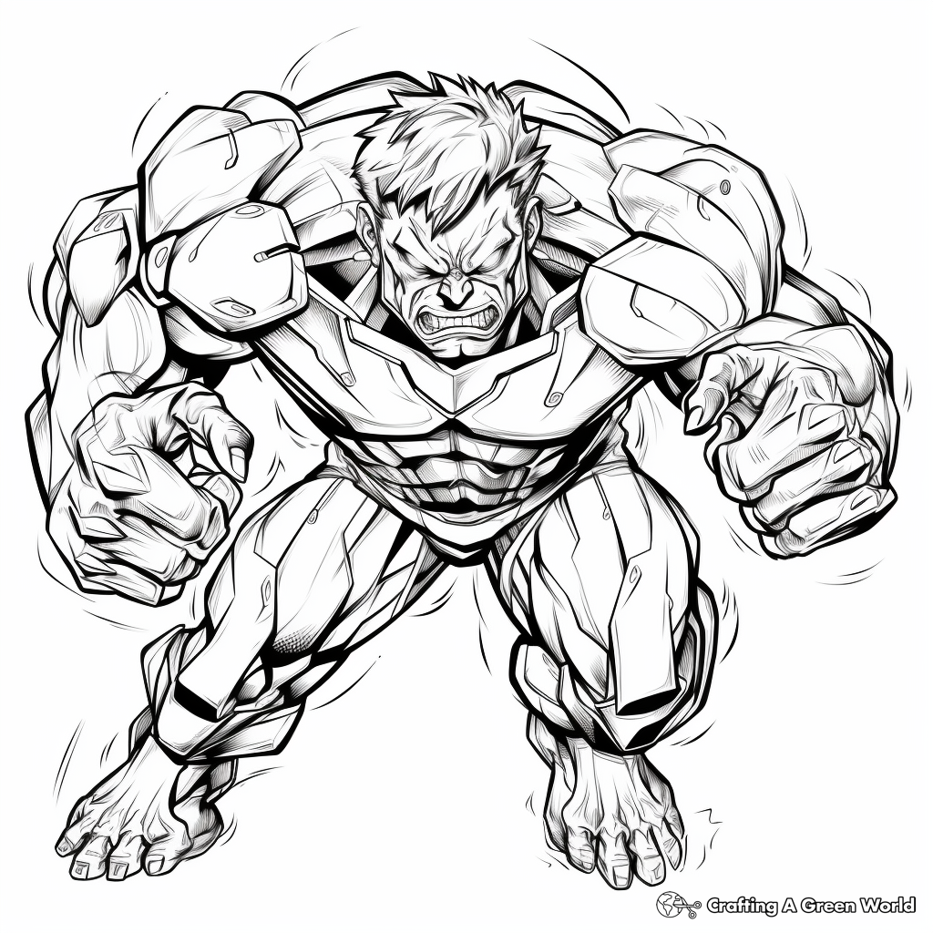 Hulk coloring pages