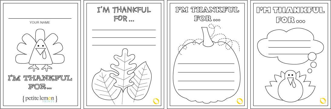 What are your little ones thankful for