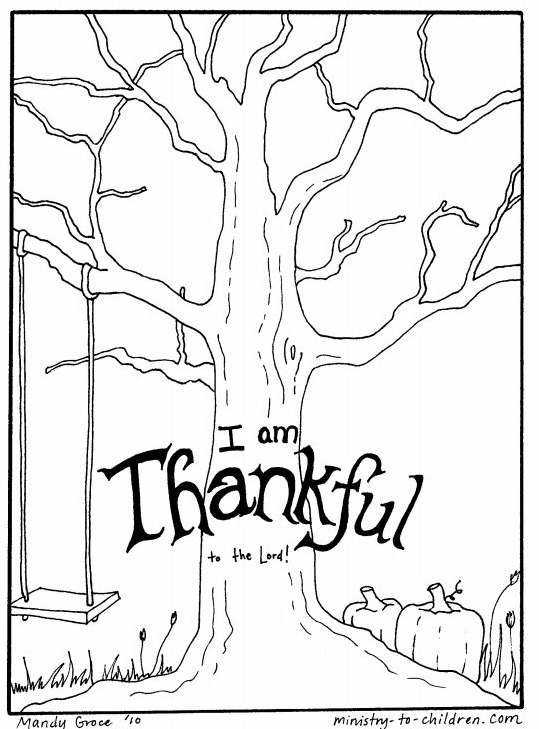 Thanksgiving coloring pages