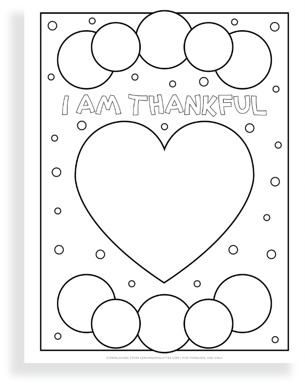 I am thankful for printables