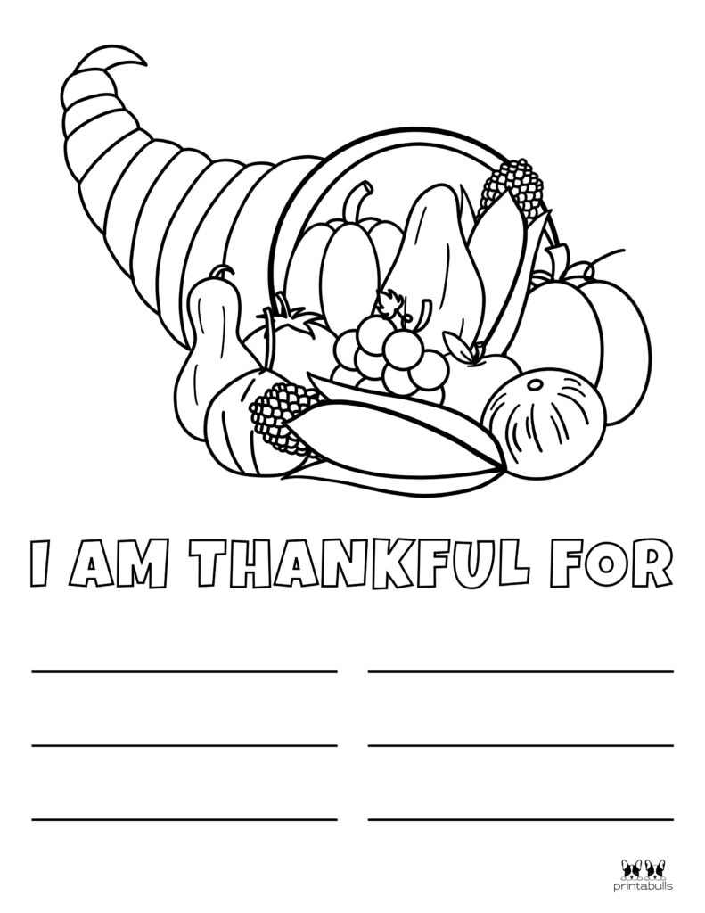 I am thankful for printables