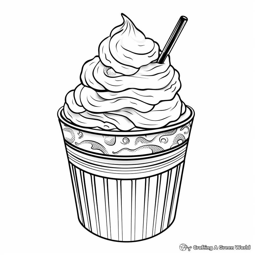 Ice cream coloring pages