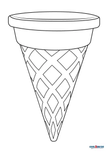 Free printable ice cream coloring pages for kids