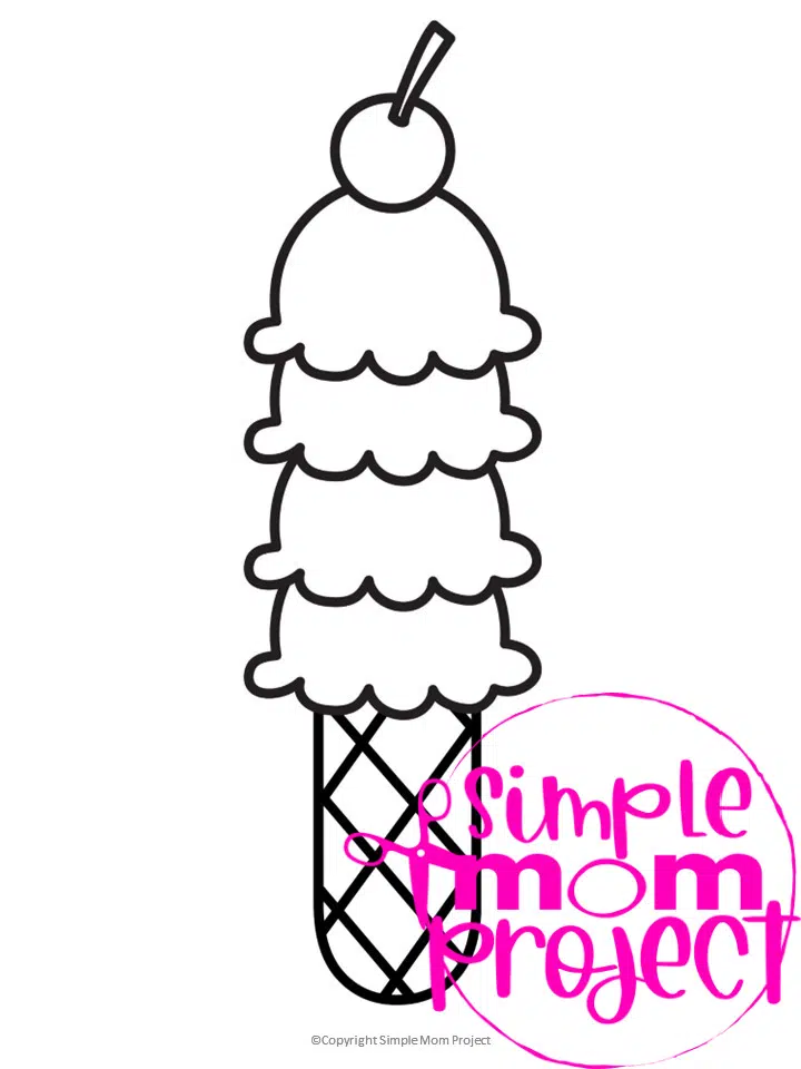 Free printable letter i coloring page â simple mom project