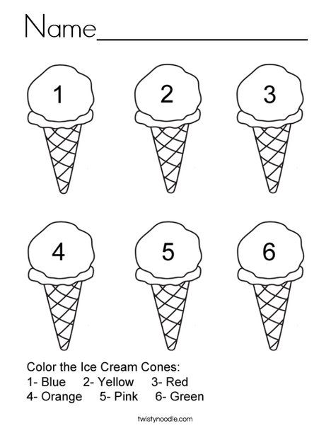 Name coloring page ice cream coloring pages coloring pages preschool