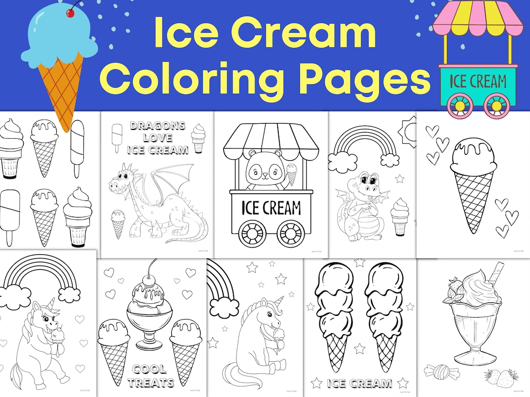 Ice cream coloring pages for kids ice cream coloring sheets ice cream coloring for kids printable for kids summer coloring pages