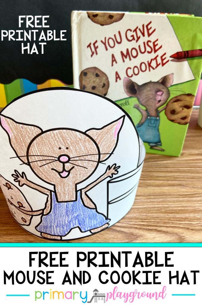 Free printable mouse and cookie hat