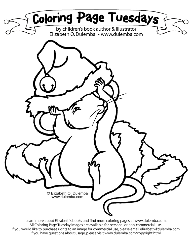 Coloring page tuesday