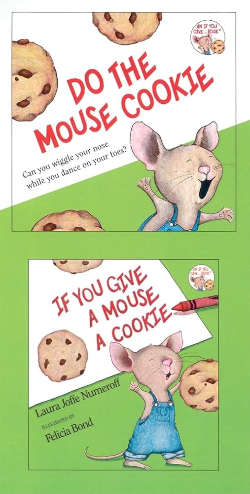 If you give a mouse a cookie mini book and cd if you give numeroff laura joffe bond felicia weeks sarah books