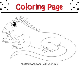 Iguana coloring pages photos and images pictures