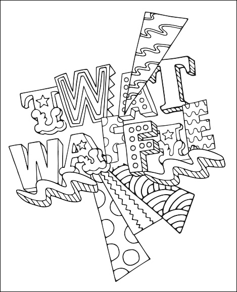 Free printable coloring pages for adults with swear words