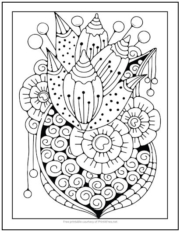 Free printable adult coloring pages print it free