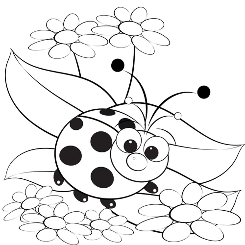 Insect coloring pages free fun printable coloring pages of bugs for kids to color printables mom