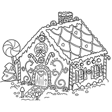 Top free printable house coloring pages online